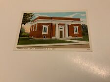 Hendersonville, N.C. ~ Carnegie Public Library - Unposted Antique Postcard picture