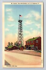 Top-o-the-Ozarks MO-Missouri, Mt Gayler Vintage Souvenir Postcard picture