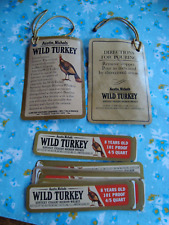 Wild Turkey Decanter Labels Lot 40+ New picture