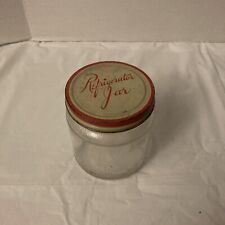 Vintage Glass Refrigerator Jar picture