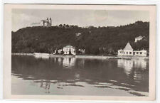 Panorama Tihany Udvozlet Tihanybol Lake Balaton Hungary 1954 postcard picture