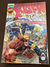 X-Men #1 Cover C Cyclops Wolverine 1991 Marvel Lee Very Nice - COMBINED SHIPPING picture