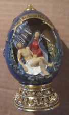 House of Faberge Mary Reclaims Her Son Franklin Mint Egg ISSUE-READ FreeShipping picture