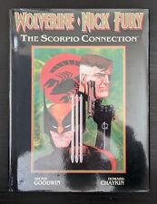 Wolverine & Nick Fury The Scorpio Connection - Marvel Hardcover 1989 picture