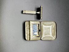 Ever-Ready  Shovel Head Flip Open Safety Razor and Case 1924 picture