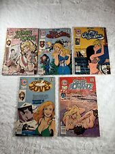 Charlton comics 1976 Time for Love #44,46  Secret Romance #37, my only love #5 + picture
