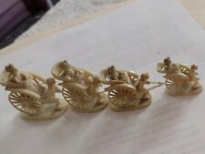 * VINTAGE * CHINESE HAND CARVED * GRADUATED RICKSHAW (4) picture