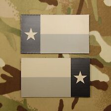 Infrared Texas State Flag Patch Set AOR1 IR US Army Navy SEAL DEVGRU picture