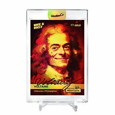 VOLTAIRE Card 2023 GleeBeeCo Holo Figures #VLWH *One & Only* Encased Gold 1/1 picture