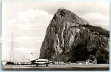 Postcard - Viscount Taxying at Gibraltar, British Overseas Territory picture