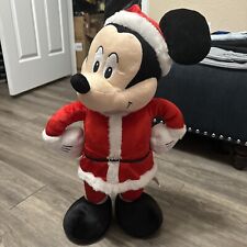 Disney Santa Mickey Mouse Christmas Holiday Door Porch Greeter 24