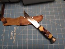 tramontina fixed blade inox brasil hunting knife w/sheath  picture
