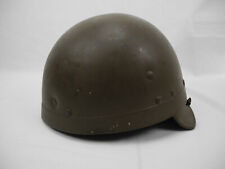 militaria french tanker radio helmet MOD 51 french army tanker helmet  picture