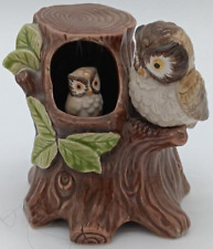 Vintage Otagiri Owl Music Box~