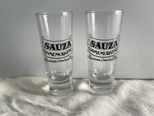 sauza conmemorativo tequila shot glasses Set Of 2 picture