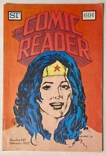 The Comic Reader #140 -- February 1977 - Mike Nassar Wonder Woman Cover picture