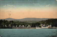 Alton Bay New Hampshire NH Steamboat Landing 1900s-10s Postcard picture