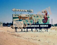 Dunes Casino Hotel Sea Horse Pool Billboard Las Vegas Nevada 8x10 Photo picture
