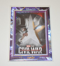 2023 Kakawow Cosmos Disney 100 Captain America Civil Poster 080/288 Read picture