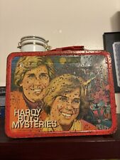 Vintage 1977 Hardy Boys Mysteries Metal Lunchbox - No Thermos picture
