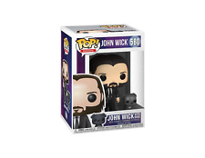 Funko POP Movies - John Wick with Dog #580 with Soft Protector (B31) picture