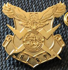 USMS - FBI - DEA - ATF - DHS - “S.I.R.T.” Team VERY RARE Gold version lapel Pin picture