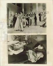 1962 Press Photo Helena Scott, Morley Meredith and other cast in film scenes picture
