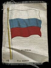 Russian National Flag Of Russia Tobacco Silk 7th Series #16 BDV Cigarettes 1914 picture