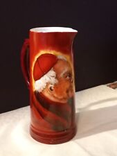 Antique Warwick China, Loga Line, The Cardinal, Ale or Beer Pitcher, 1890- 1910 picture