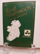 Trefoil Real Shamrock & Seeds from Ireland 4 Page Cardboard Souvenir Booklet picture