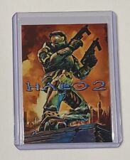 Halo 2 Limited Edition Artist Signed Game Cover Trading Card 7/10 picture