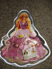 VINTAGE Wilton Barbie Beautiful Day CAKE 2105-3500, 1995 COMPLETE W/2 OVERLAYS picture