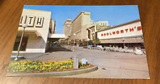 VINTAGE CHROME POSTCARD - WOOLWORTH'S DEPT STORE, Fresno CA c 1950’s Clean Back picture