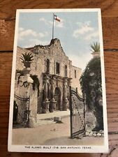 Original VTG Alamo San Antonio Texas Flag Star UnPosted Postcard Ea 1900’s 87A picture