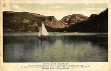 Vintage Postcard- GRAND LAKE, CO. Early 1900s picture
