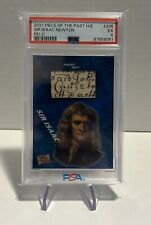 2021 Pieces Of The Past Sir Isaac Newton Relic PSA 5 W/ Beautiful Script picture