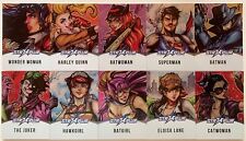 2018 DC Comics Bombshells 2 Silver Foil Star Power Chase Card Set ST1 -ST10 picture