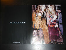 BURBERRY 4-Page Magazine PRINT AD 2015 CLARA PAGET Ella Richards AMBER ANDERSON picture