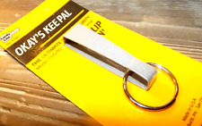 NOS Lucky Line #47801 Okay's KeePal Key Pal Slip On Keyring Security #79G picture