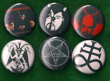 Anton LaVey Church of Satan Pins Set - Wear Your Dark Allegiance with Style picture