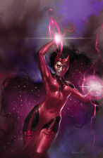 SCARLET WITCH #1 (LUCIO PARRILLO EXCLUSIVE VIRGIN VARIANT)(2023) COMIC ~ Marvel picture