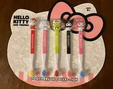 Brand New Hello Kitty And Friends Tooth Brush Collection Set Of 5 picture