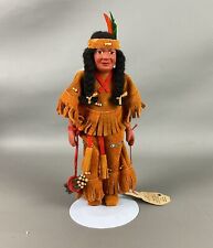 Vintage and RARE 1950s Skookum Native American Indian Doll With Original Tag picture