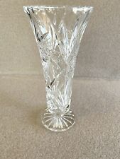 Crystal Vase Vintage Bavaria Germany Bleikristall Nachtmann 24% Diamantschliff picture