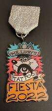 NEW 2022 MR. LUCKY TATTOO FIESTA MEDAL .VERY COLORFUL MEDAL picture