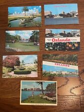 Orlando FL Lot of 7 Vintage Postcards Florida picture