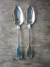 Reed & Barton 1961 Colonial Shell Stainless - 2 Oval Soup Spoons picture