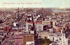 BIRD'S-EYE VIEW FROM SINGER BUILDING, NEW YORK, NY picture