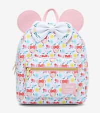 Loungefly Disney The Aristocats Marie Bows Mini Backpack & Wallet Set NWT picture