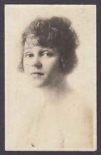 Portrait of Alice Brady Film Actress RPPC postcard 1910s picture